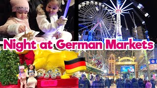 Family Day at German Markets 🇩🇪 I Brought a New Camera 🎊|  #familyvlog #markets #dayinthelife