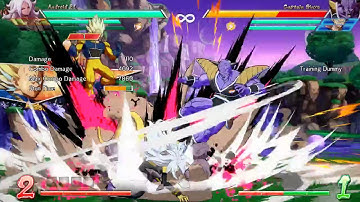 DBFZ Android 21 meaty crossup 5H (setup sucks don