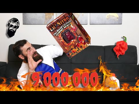 მსოფლიოში ყველაზე ცხარე ჟელიბონის დათუნია Lil' Nitro - ს დაგემოვნება