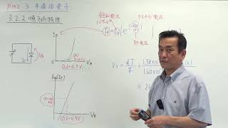 電子回路 3.2.2 順方向特性