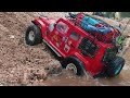 This Jeep RC Truck Carries a FULL LOAD Through Extreme Mud,UNSTOPPABLE!,Money Team 9