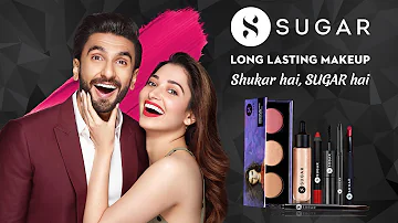 SUGAR's New TV Commercial ft. Ranveer & Tamannaah | In Hindi | #ShukarHaiSUGARHai | SUGAR Cosmetics