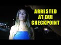 Woman Arrested for Drunk Driving at DUI Checkpoint in New Jersey