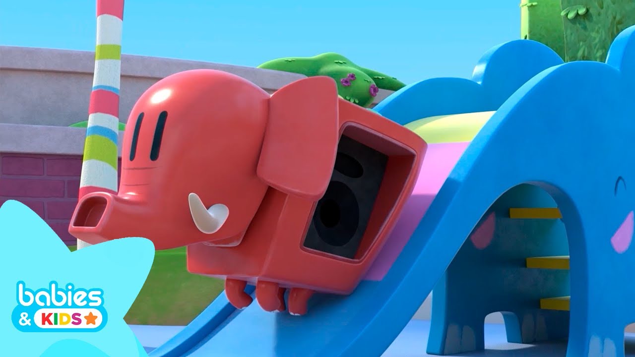LEA AND POP 🍭 One elephant went out to play 🐘 Kids Songs & Nursery ...