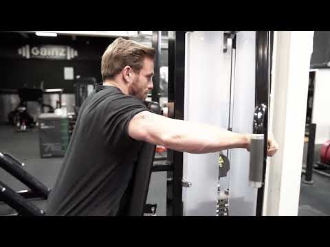 Hammer Strength Rear Delt Fly Machine