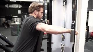 Hammer Strength Rear Delt Fly Machine