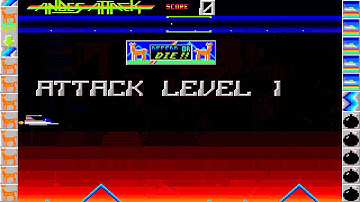 ATARI ST ANDES ATTACK ~ DEFENDER Jeff Minter Llamasoft 1989 Automation Disk Menu  Intro 55 CRACKTRO