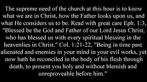 EW Kenyon   Two Kinds of Righteousness With Full Text transcript