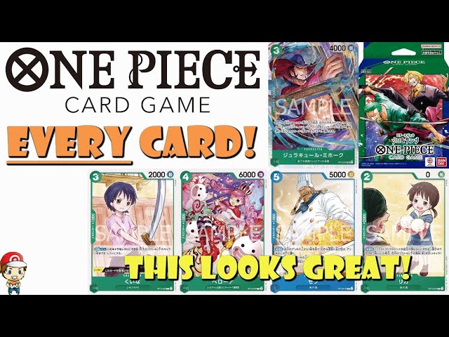Complete ST-12 Decklist Revealed! EVERY Card Officially Revealed! (Big One  Piece TCG News) - YouTube