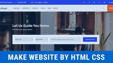 How To Make A Website Using HTML CSS And Bootstrap 4?