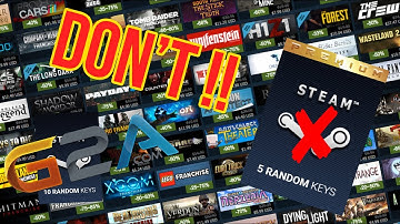 G2A.com 5 Random PREMIUM Steam Key + 10 random steam keys Opening!