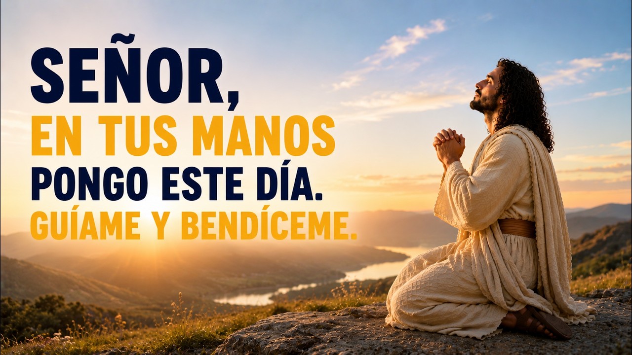 Dios, Hoy Empiezo el Día Confiando en Tu Amor | Oración de la Mañana ...