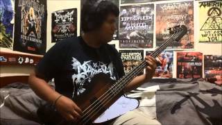 Shining &quot;The ghastly silence&quot; (Bass Cover)