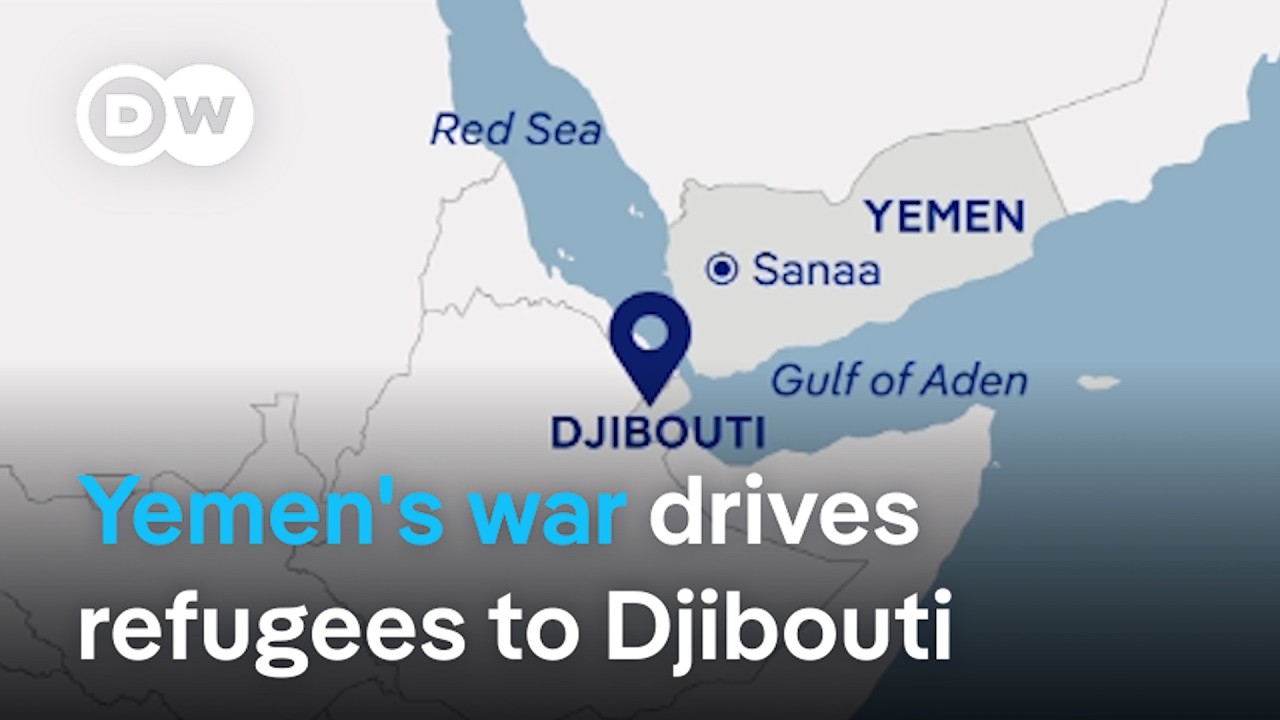 Thousands cross the Gulf of Aden to escape Yemen's war | DW News
