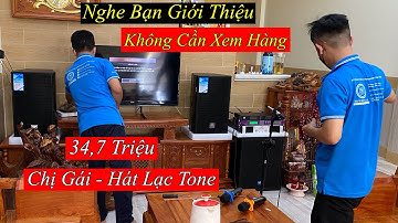 Nghe Bạn Giới Thiệu “ Lắp Dàn Chính Hãng Wonderfell 34,7Tr “ Chị Gái Hát Lạc Tone. LH 0933991244