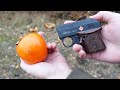 Welchen Schaden richtet die kleinste Schreckschusspistole an 🔫? - Experiment