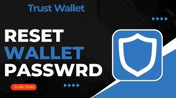 How to Reset Trust Wallet Account Password !