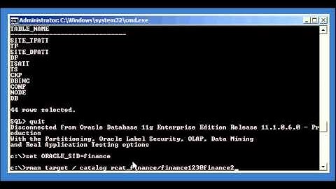 Oracle DBA Justin - How to drop/delete an RMAN Recovery Catalog