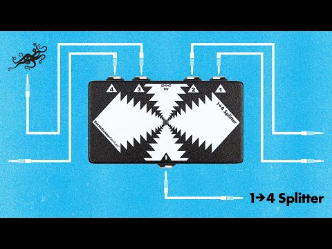 One to Four Splitter - アースクエイカーデバイセス - YouTube