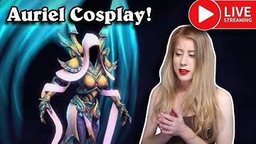 Auriel Cosplay from Diablo III/ Heroes of the Storm (Episode 1) Live Crafting Stream