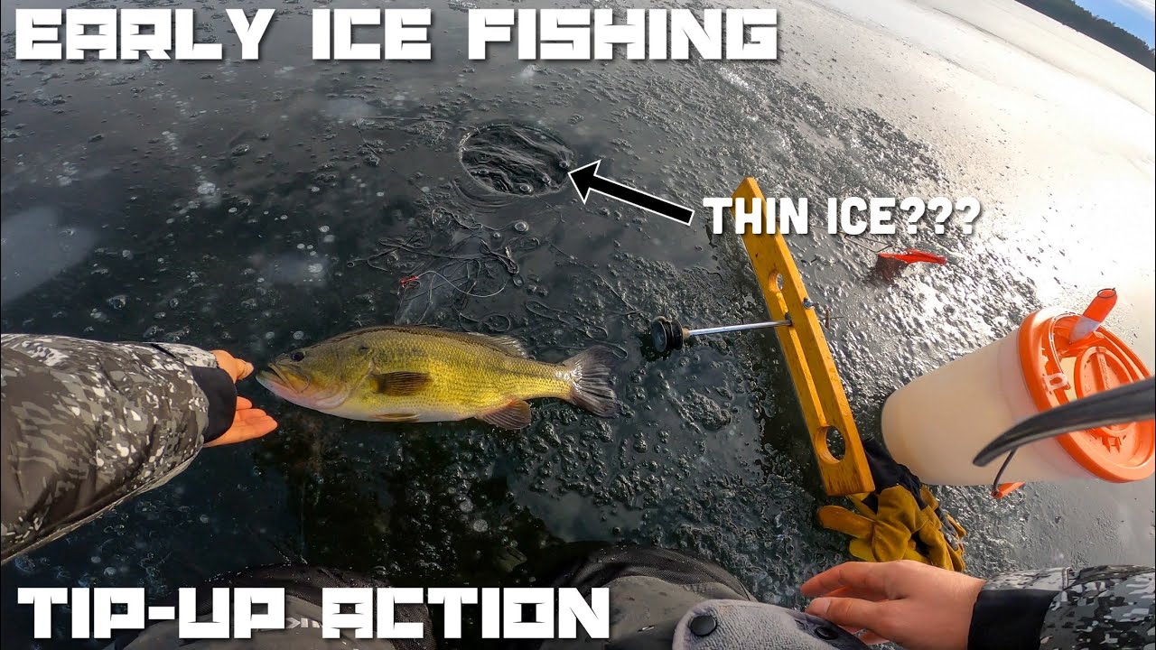 Early Ice Fishing in Wisconsin Late November 2022 (TIPUPS) YouTube