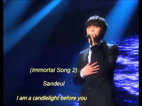 Sandeul (+) I Am A Candlelight Before You