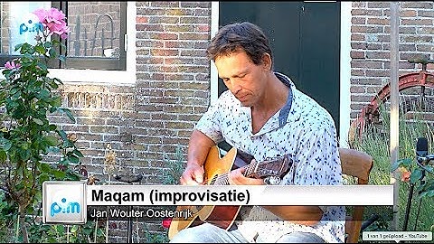 Microtonal  Guitar Acoustic quarter-tone/ maqam impro - Jan Wouter Oostenrijk