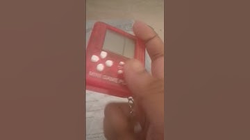 Game Box Mini Video Key Chain