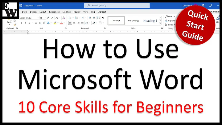 How to Use Microsoft Word (10 Skills in 10 Minutes!)