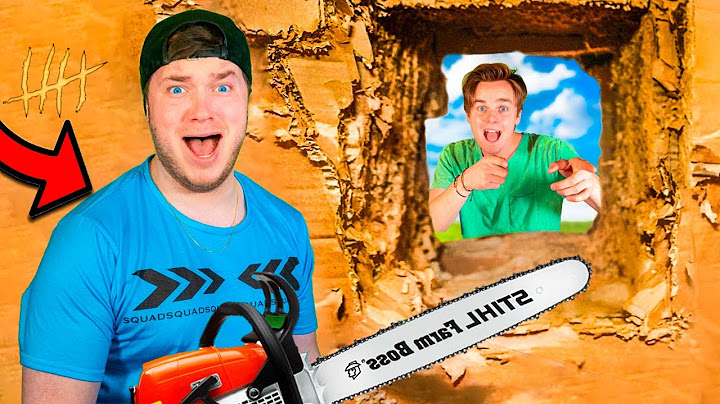 ESCAPING 100 Layers Of Cardboard Box Fort!! LOGAN Trapped ME!