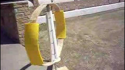 Darrieus Wind Turbine Prototype