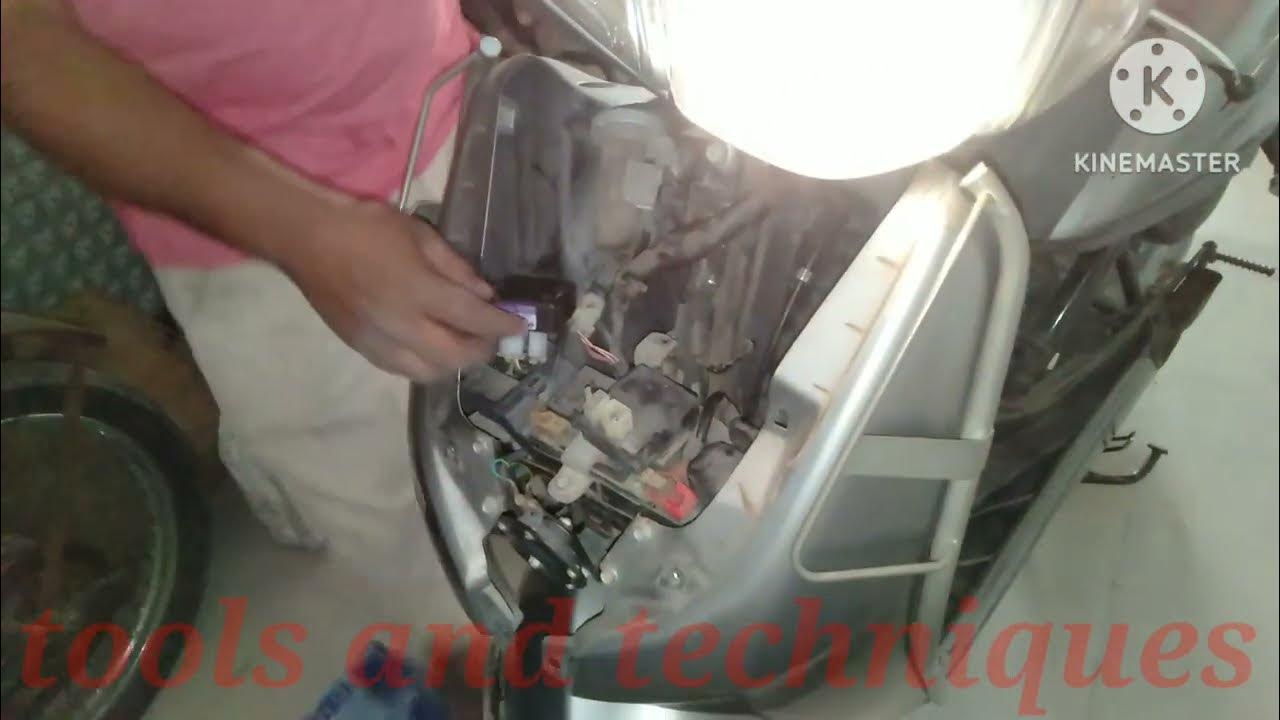 Activa starting problem/current problem/self start problem YouTube