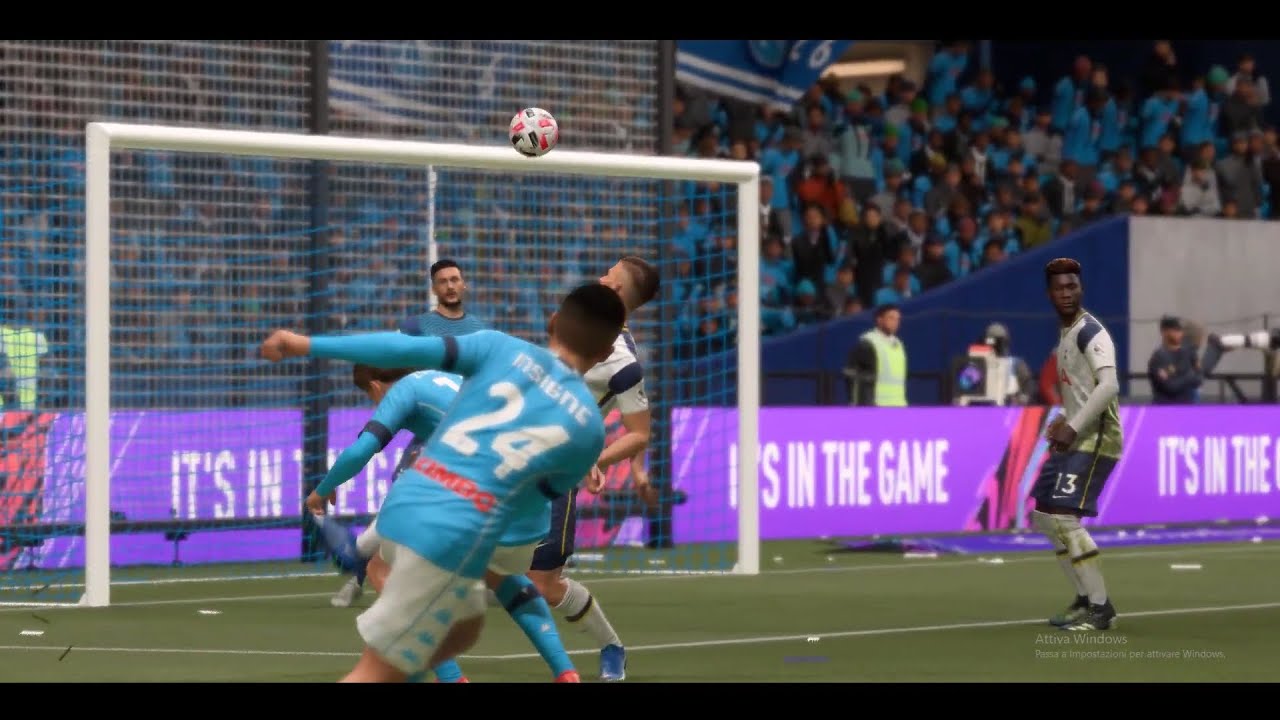 FIFA 21 | Frostbite 3 Engine | Napoli vs Tottenham | Gameplay