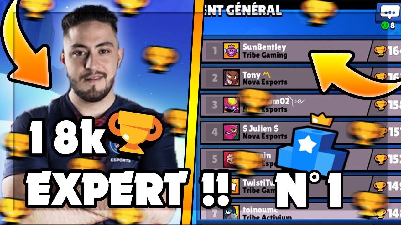 Le Meilleur Joueur De France 5eme Monde En Rush Sur Brawl Stars Youtube - tous les joueurs de brawl stars