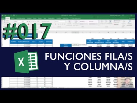 017 - Funciones FIla(s) y Columna(s) - YouTube