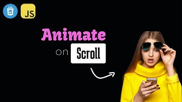 How to make lazy loading on scroll animation in Java Script | Intersection Observer Api explained