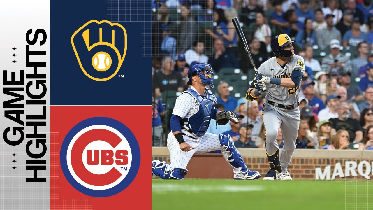Brewers Vs Cubs Game Highlights 8 28 23 MLB Highlights YouTube brewers-vs-cubs-game-highlights-8-28-23-mlb-highlights-youtube