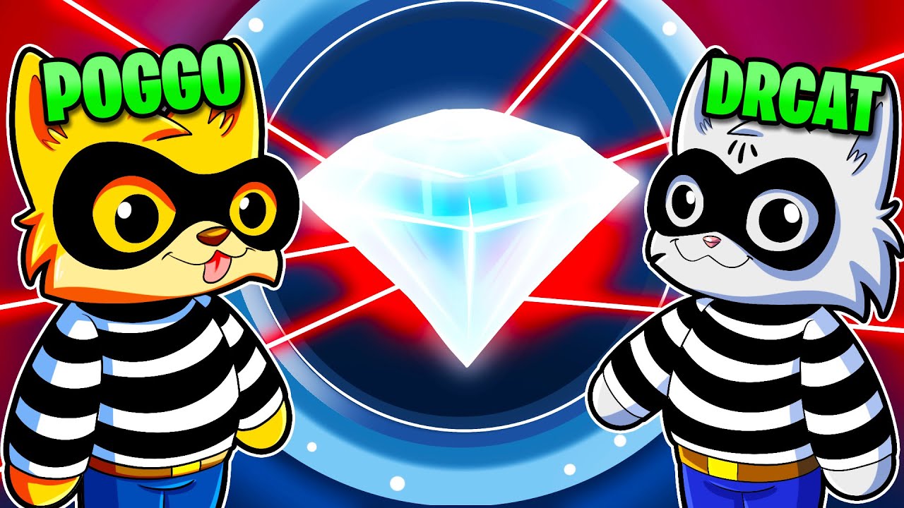 RUBO IL DIAMANTE PIÙ COSTOSO DEL MONDO SU WOBBLY LIFE CON DRCAT! SIAMO STATI ARRESTATI?! *AIUTO*