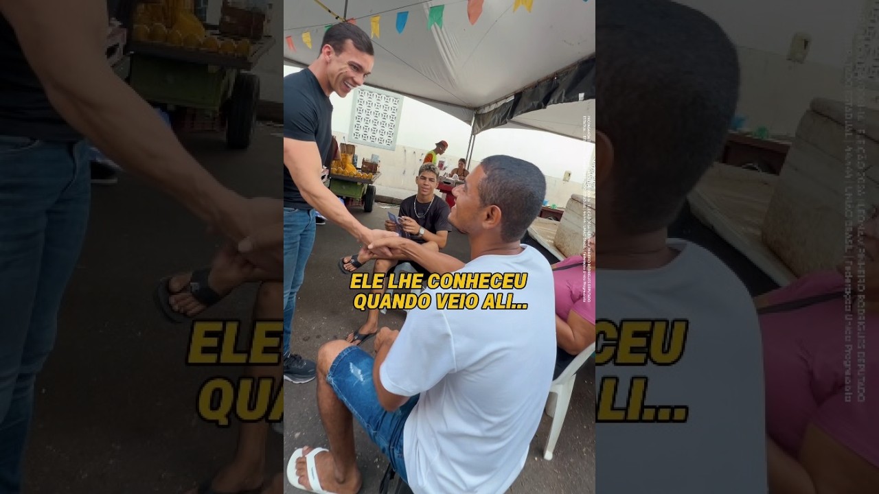 “Você já me prendeu, mas meu voto é seu”: vídeo com Delegado Leonam viraliza