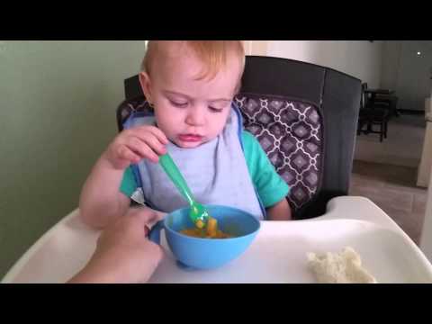How To Teach Baby To Eat With A Spoon Or Fork