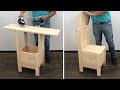 Construye una Mesa de Planchar Todo en Uno: Silla, Baúl y Mesa de Planchar | Tutorial DIY