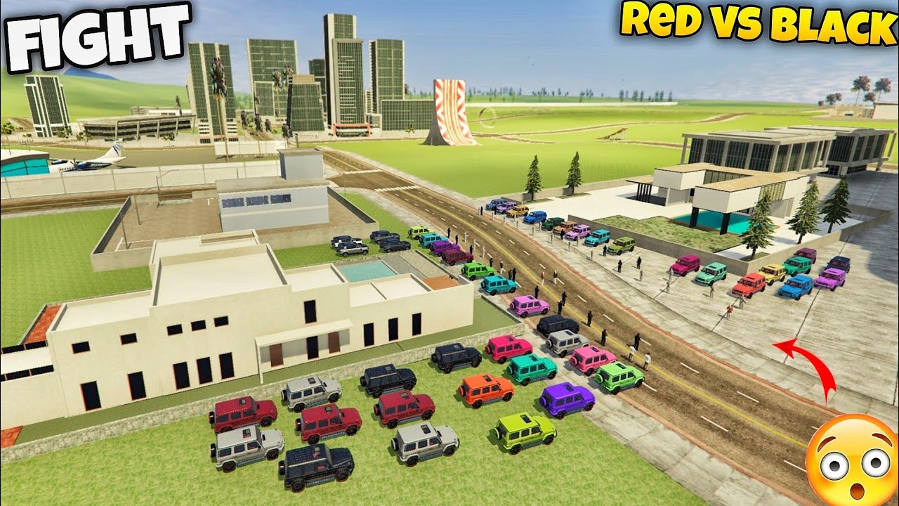 Red Franklin ne black ke upar attack kar diya Lekin Kyun?..😱 Indian bike driving 3D #1