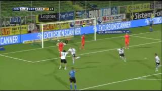 Cesena - Latina 2 1 Finale andata Play Off Serie B