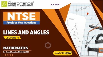 Lines and Angles L-1 | Mathematics | NTSE | Previous year Questions | By Reso Expert