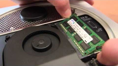 How to install memory into your Mac Mini DDR3 1333MHz