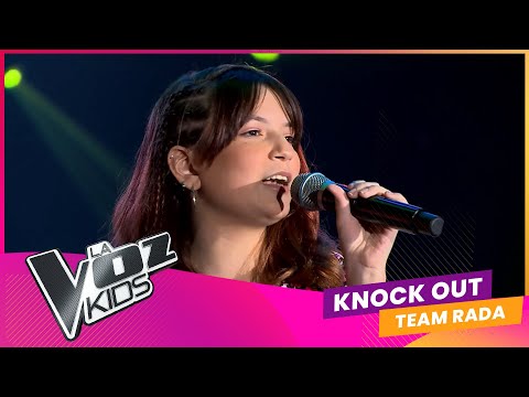 Celeste canta Horas vacías | Knock Outs | La Voz Kids Uruguay 2023