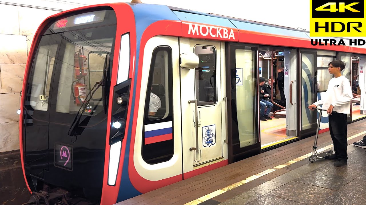 Парад Поездов Московского Метро 2025 (4K HDR)
