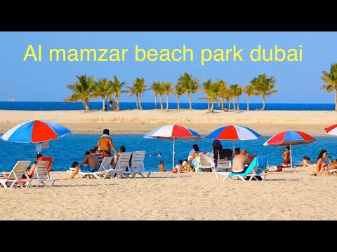Al Mamzar beach park dubai uae 🇦🇪