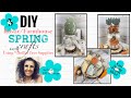 DIY Dollar Tree Rustic Farmhouse Spring Decor | DIY Spring Crafts | DIY Farmhouse Spring Crafts 2022
