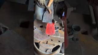 HOT METAL shaped by pure skill 😳🔥🔨 #tech #engineering #industrial #manufacturing